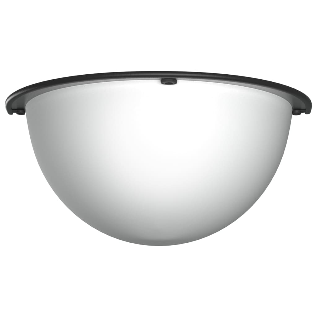 Verkeersspiegels halve bol 30 cm acryl 2 stuks