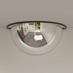 Verkeersspiegels halve bol 30 cm acryl 2 stuks