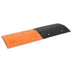 Verkeersdrempel 97 x 32,5 x 4 cm rubber geel en zwart - 1 stuk