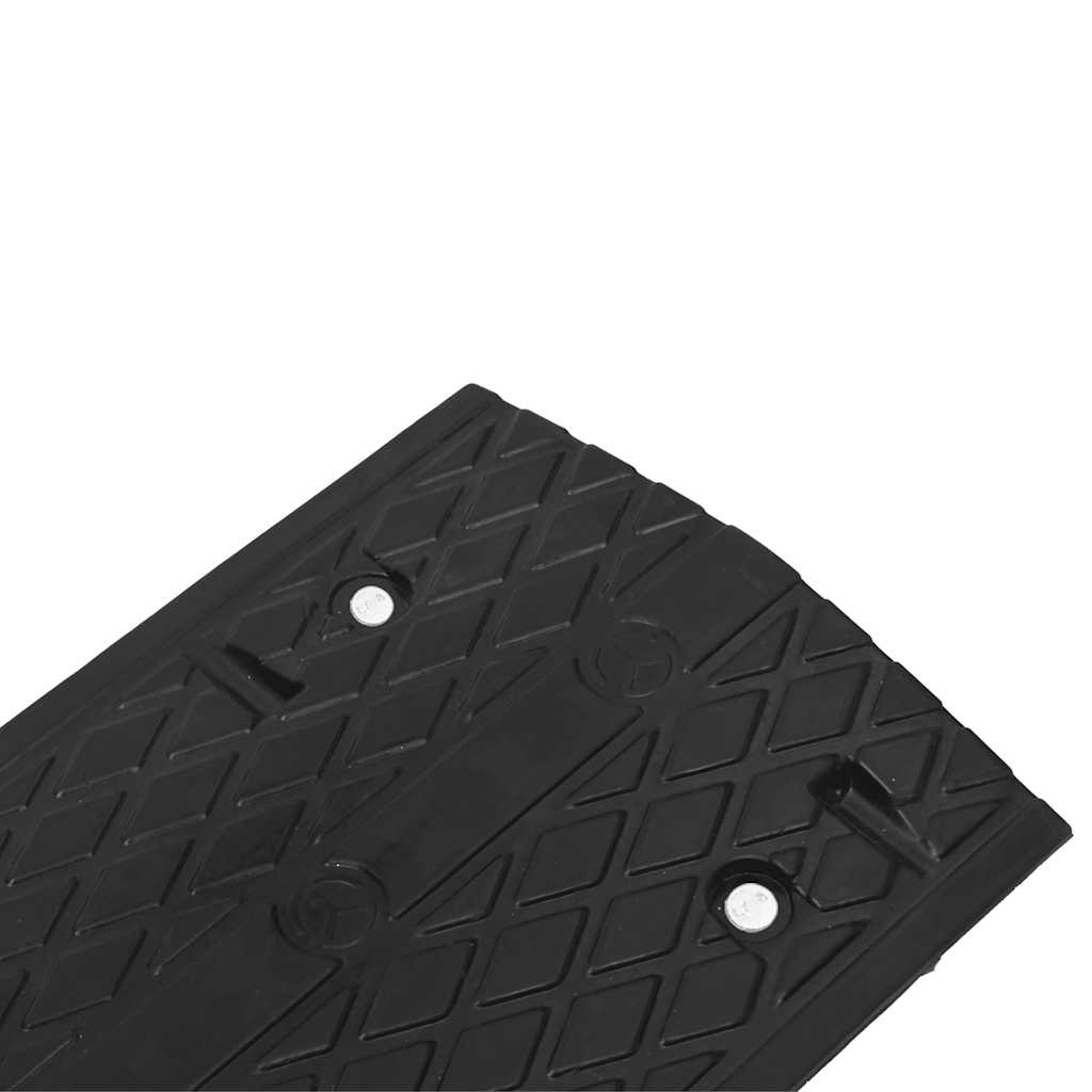 Verkeersdrempel 97 x 32,5 x 4 cm rubber geel en zwart - afbeelding 5