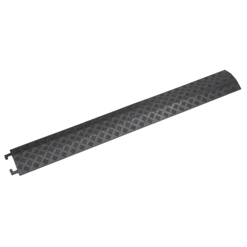 Kabelbeschermers drempel 2 stuks 98,5 cm zwart - afbeelding 2