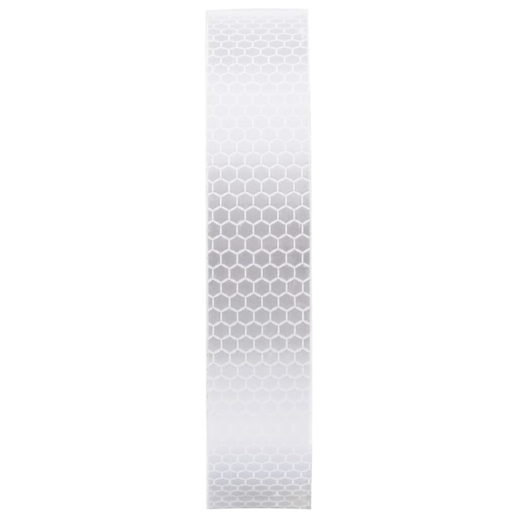 Reflecterende tape 2,5 cm x 20 m wit
