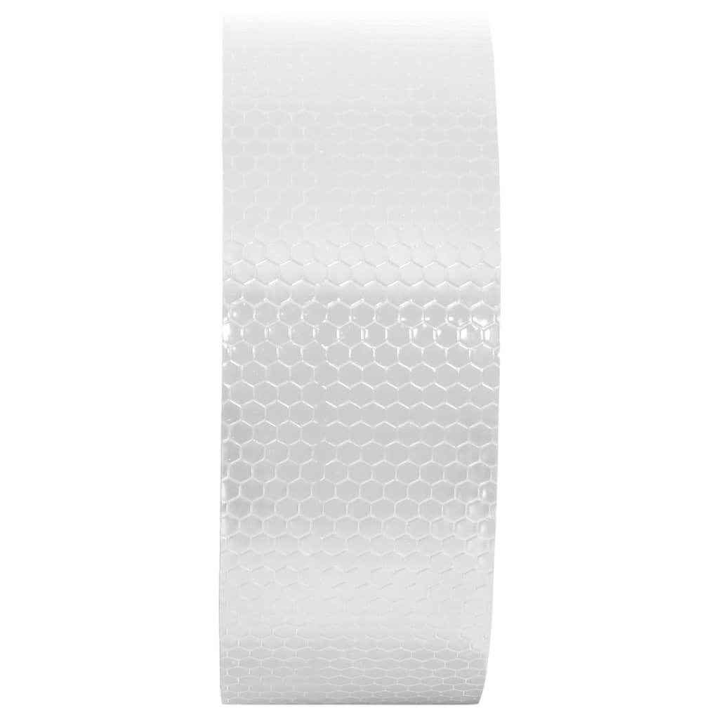 Reflecterende tape 5 cm x 20 m wit
