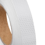 Reflecterende tape 2,5 cm x 50 m wit