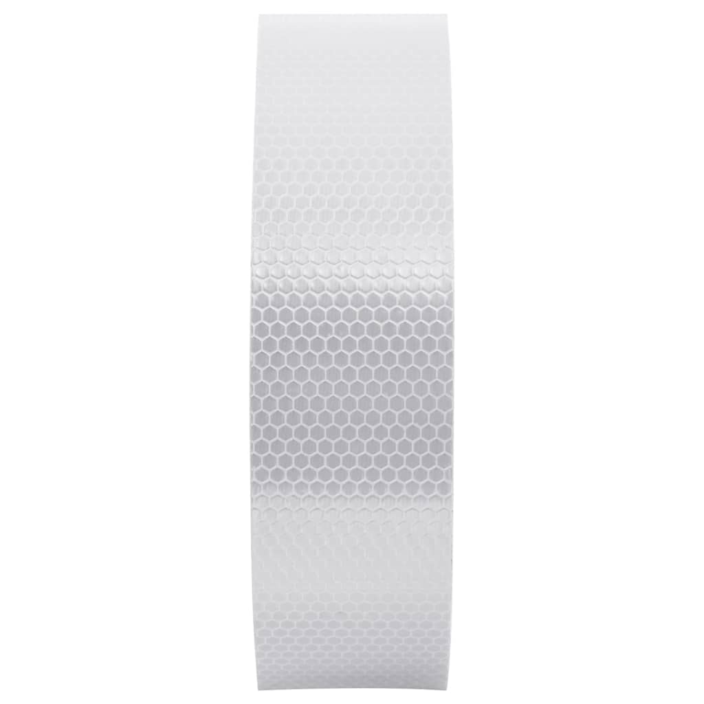 Reflecterende tape 5 cm x 50 m wit