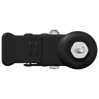 Zwenkwielen M6 x 37 mm zwart