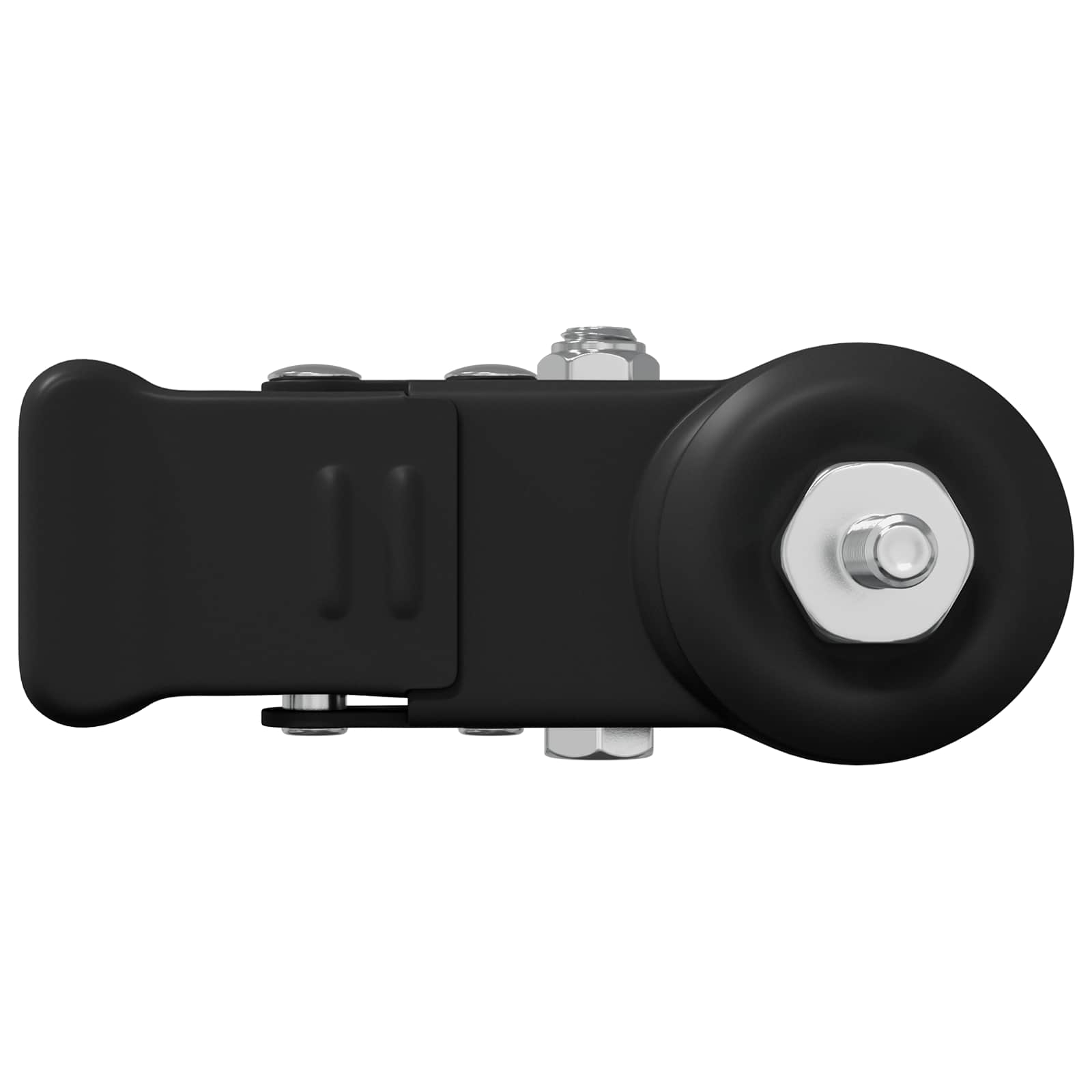 Zwenkwielen M6 x 37 mm zwart