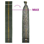 Zandzakken donkergroen 100 x 25 cm HDPE