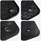Detail van rubberen SEAT Ibiza Arona en Volkswagen Polo automat