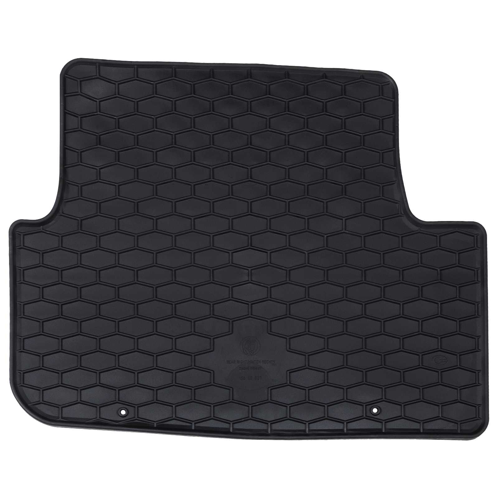 Zwarte autovloermatten SEAT Ibiza Arona en Volkswagen Polo
