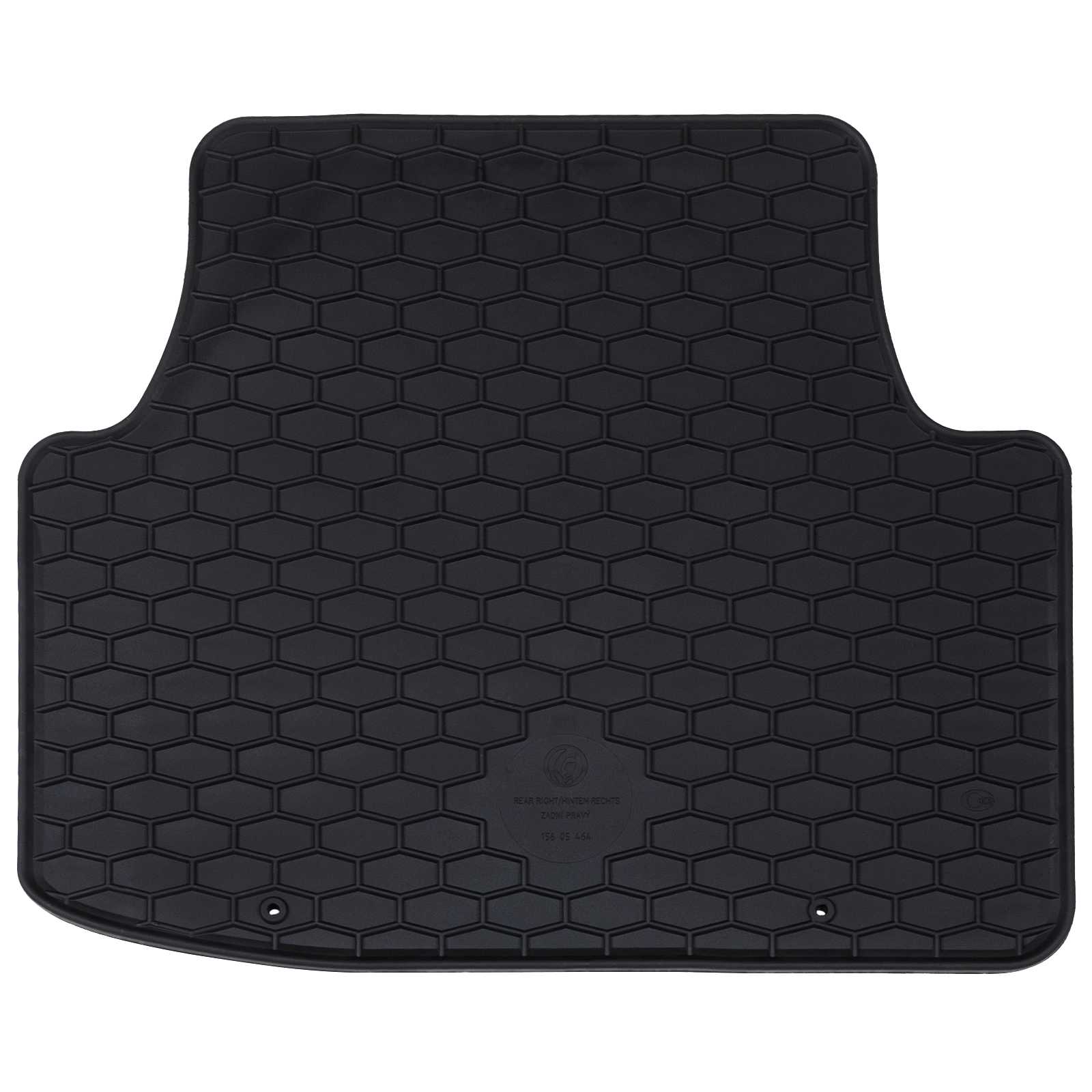 Zwarte autovloermatten Volkswagen Tiguan