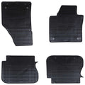 Volkswagen Caddy 2003-2015 en 2015-2020 BS autobodemmat zwart 4 stuks