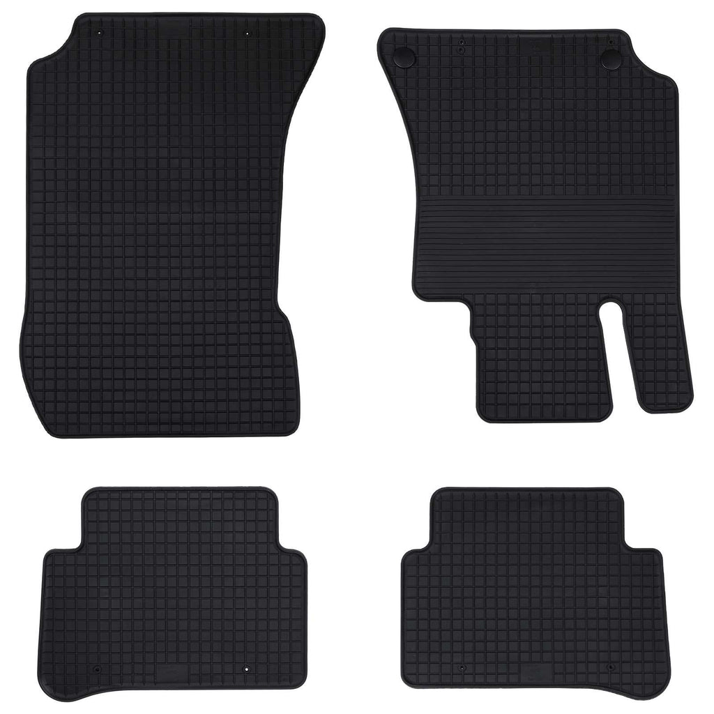 Mercedes-Benz E-Klasse 2009-2016 autobodemmat zwart 4 stuks