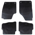 Volkswagen Polo 2001-2009 NS autobodemmat zwart 4 stuks