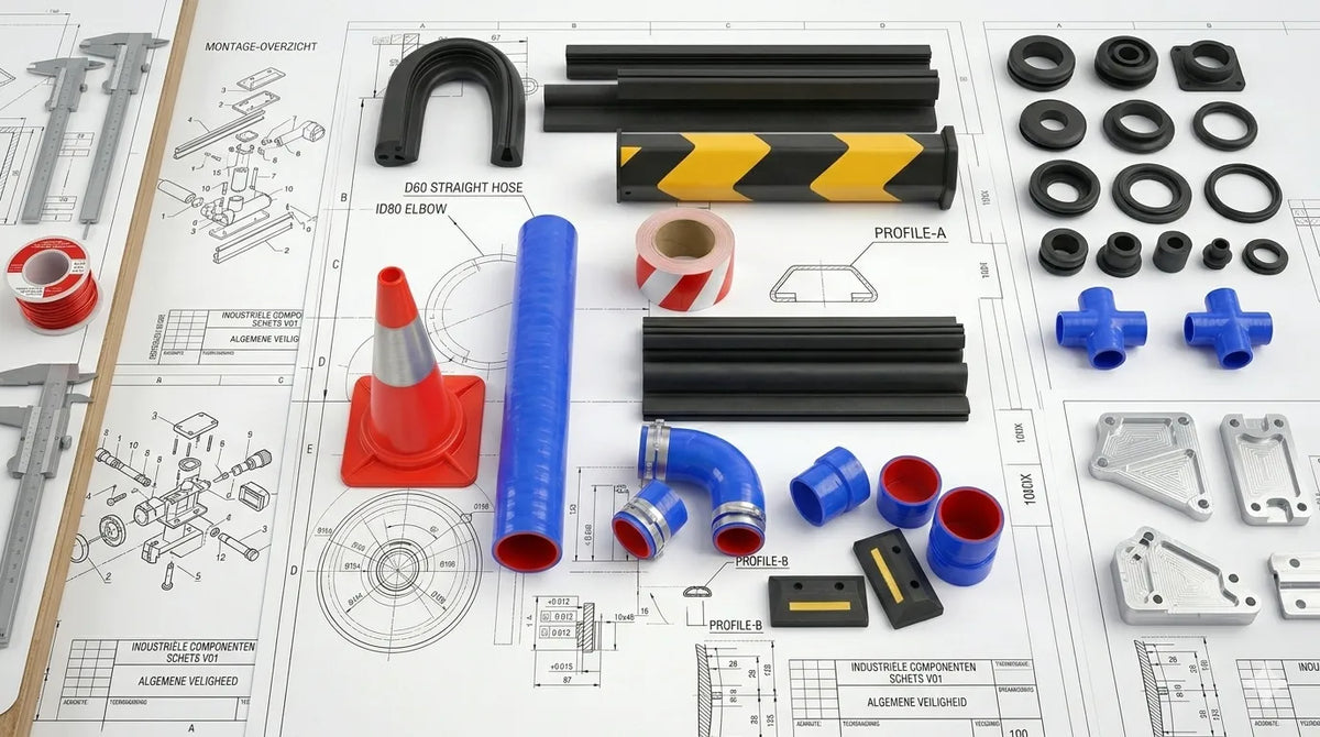 Technisch maatwerk in rubber en kunststof