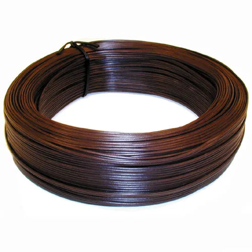 Afgeplat snoer 2x0,75 mm² bruin - 100 meter