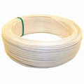 Rond snoer 5x0,75 mm² wit - 100 meter