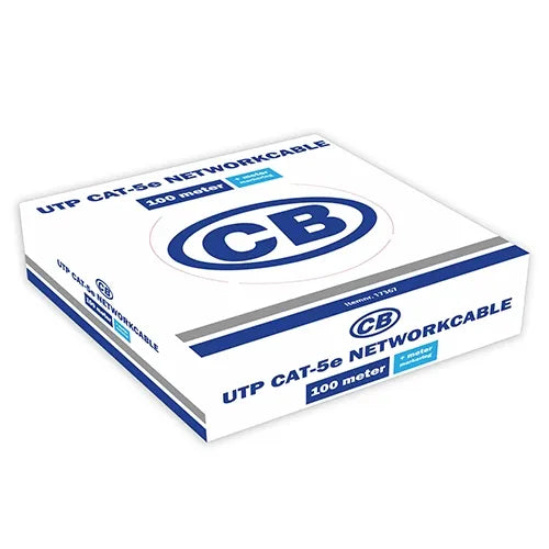 UTP CAT5e PROF vol koper netwerkkabel 100 meter doos