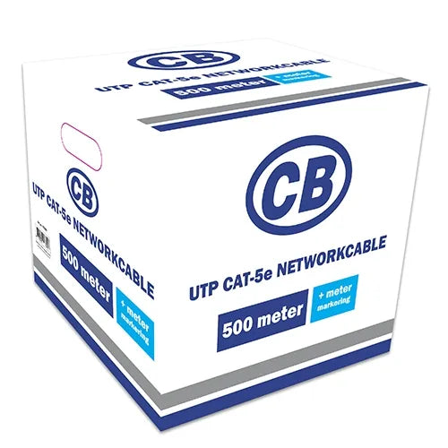UTP CAT5e PROF vol koper netwerkkabel 500 meter haspel