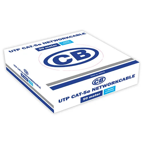 UTP CAT5e PROF vol koper netwerkkabel 50 meter rol