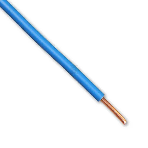 VD draad 4 mm² blauw 100 meter